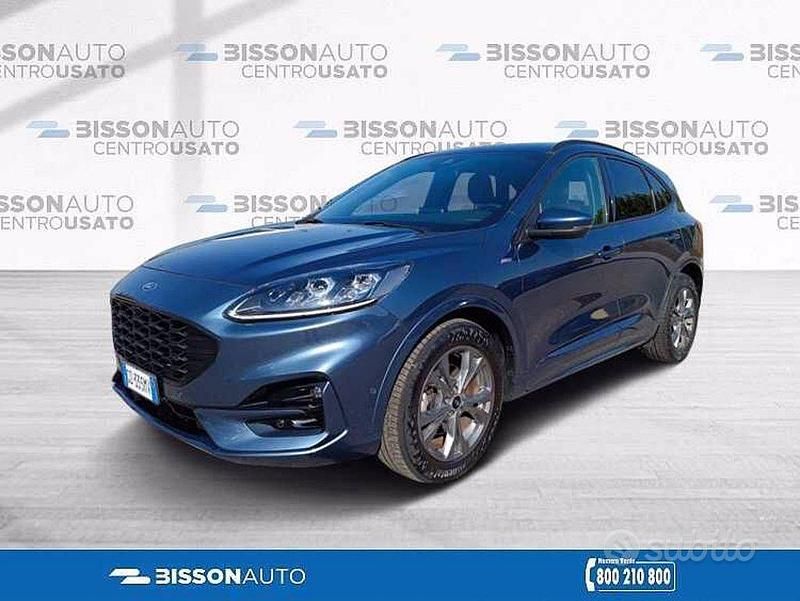 Usata Ford Kuga ST-Line 150 CV (110 kW) 2021 Blu SUV