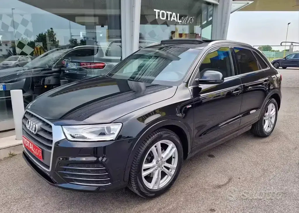 Usata Audi Q3 S-Line 184 CV (135 kW) 2017 Nero metallizzato SUV