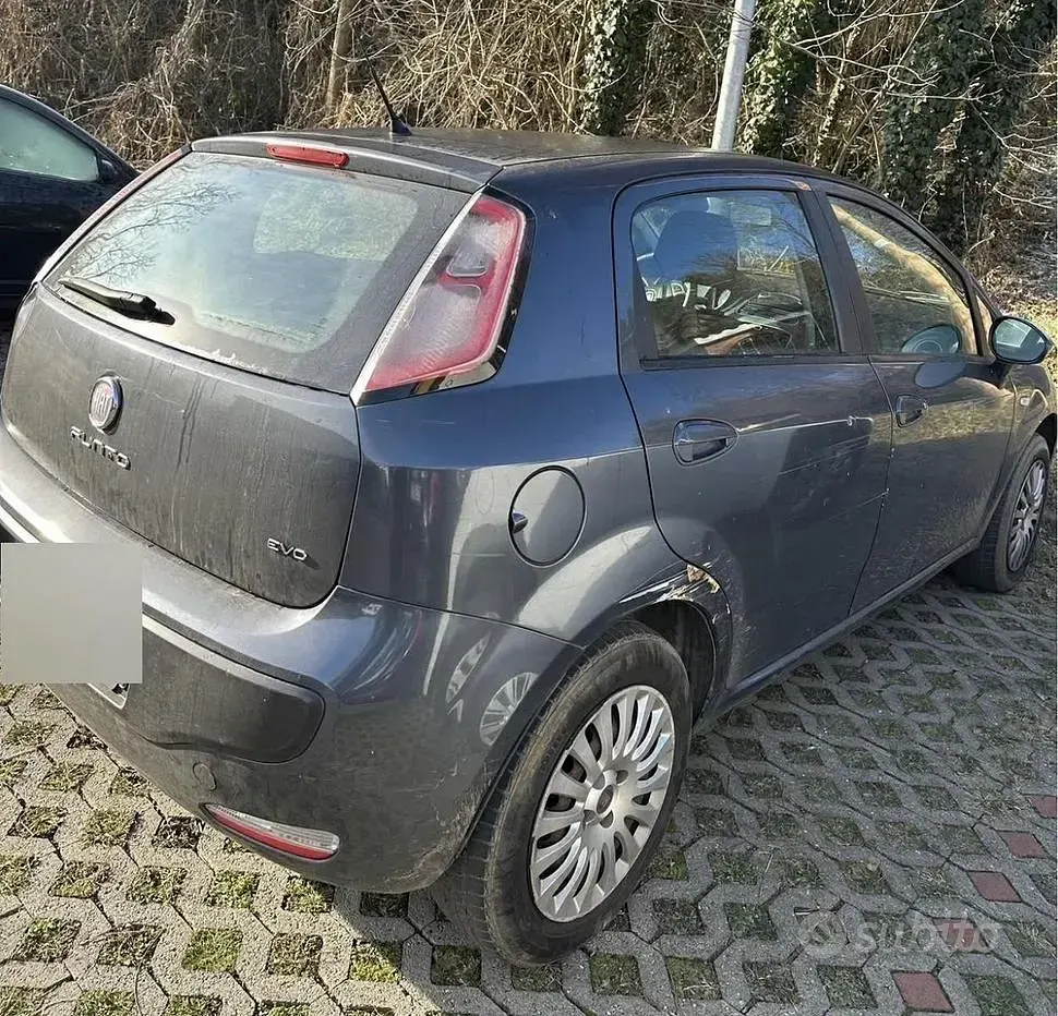 Usata Fiat Punto Evo 77 CV (56 kW) 2010 Grigio Utilitaria