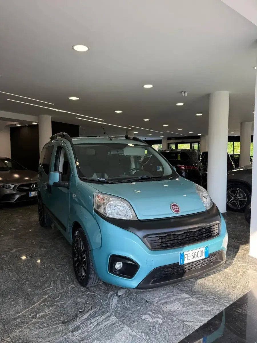 Usata Fiat Qubo Easy 80 CV (58 kW) 2016 Blu Monovolume