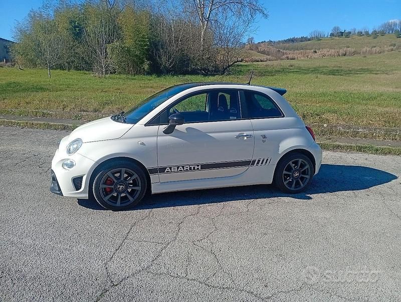 Usata Abarth 595 145 CV (106 kW) 2018 Bianco Berlina