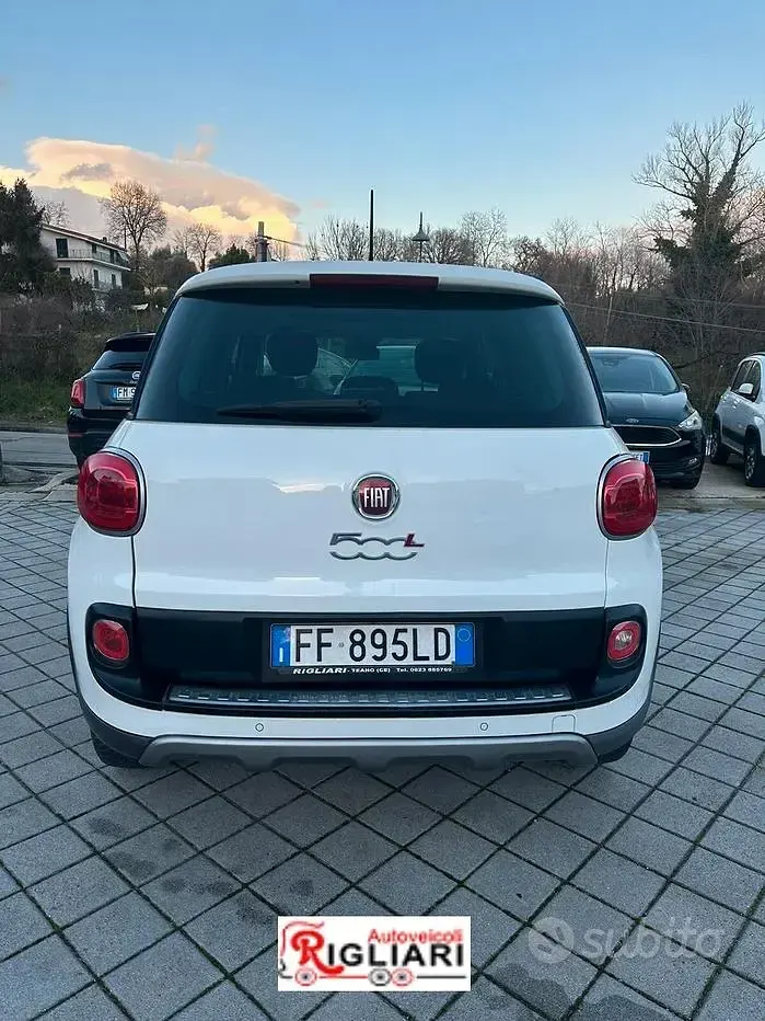 Usata Fiat 500L Trekking 120 CV (88 kW) 2016 Bianco Monovolume