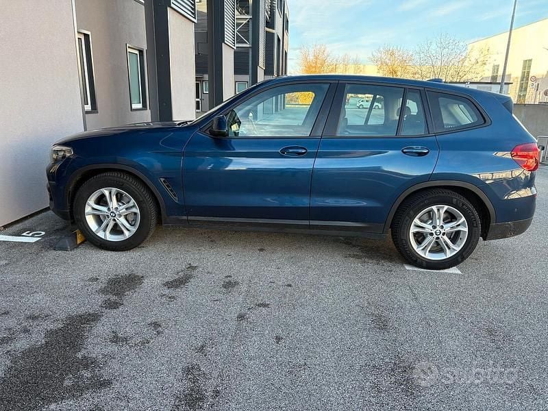Usata BMW X3 Advantage 231 CV (169 kW) 2019 Blu SUV