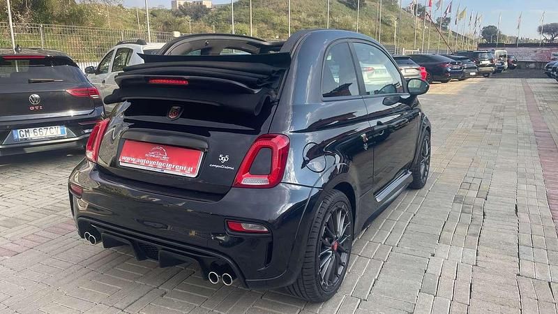 Usata Abarth 595C Competizione 179 CV (131 kW) 2021 Nero Cabrio