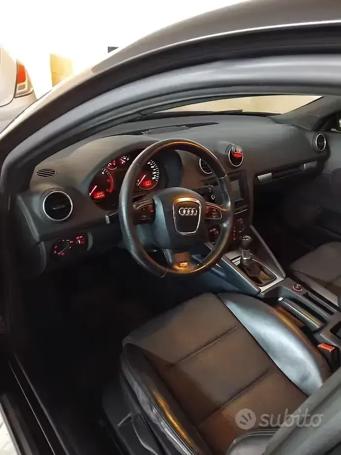 Usata Audi A3 170 CV (125 kW) 2008 Marrone Utilitaria