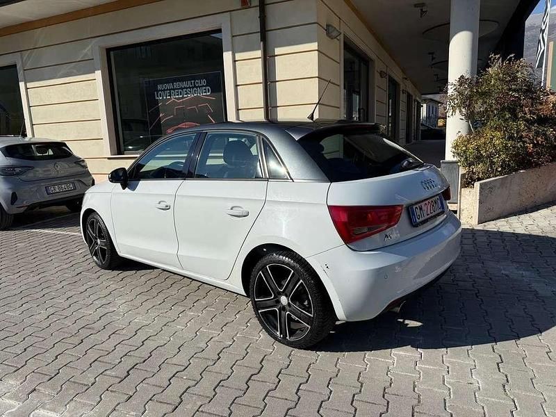 Usata Audi A1 S-Line 90 CV (66 kW) 2012 Bianco Utilitaria