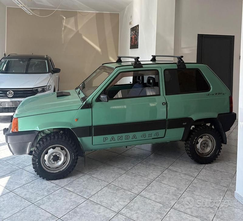 Usata Fiat Panda 4x4 Club 54 CV (39 kW) 1998 Verde Utilitaria