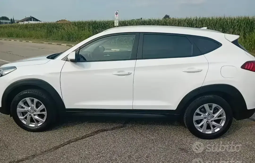 Usata Hyundai Tucson 132 CV (97 kW) 2019 Bianco SUV