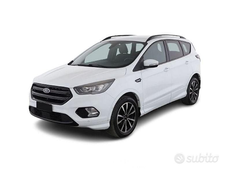 Bianco Usata 2019 Ford Kuga ST-Line SUV | 13.200 € (Ottimo prezzo) - Immagine 1/2