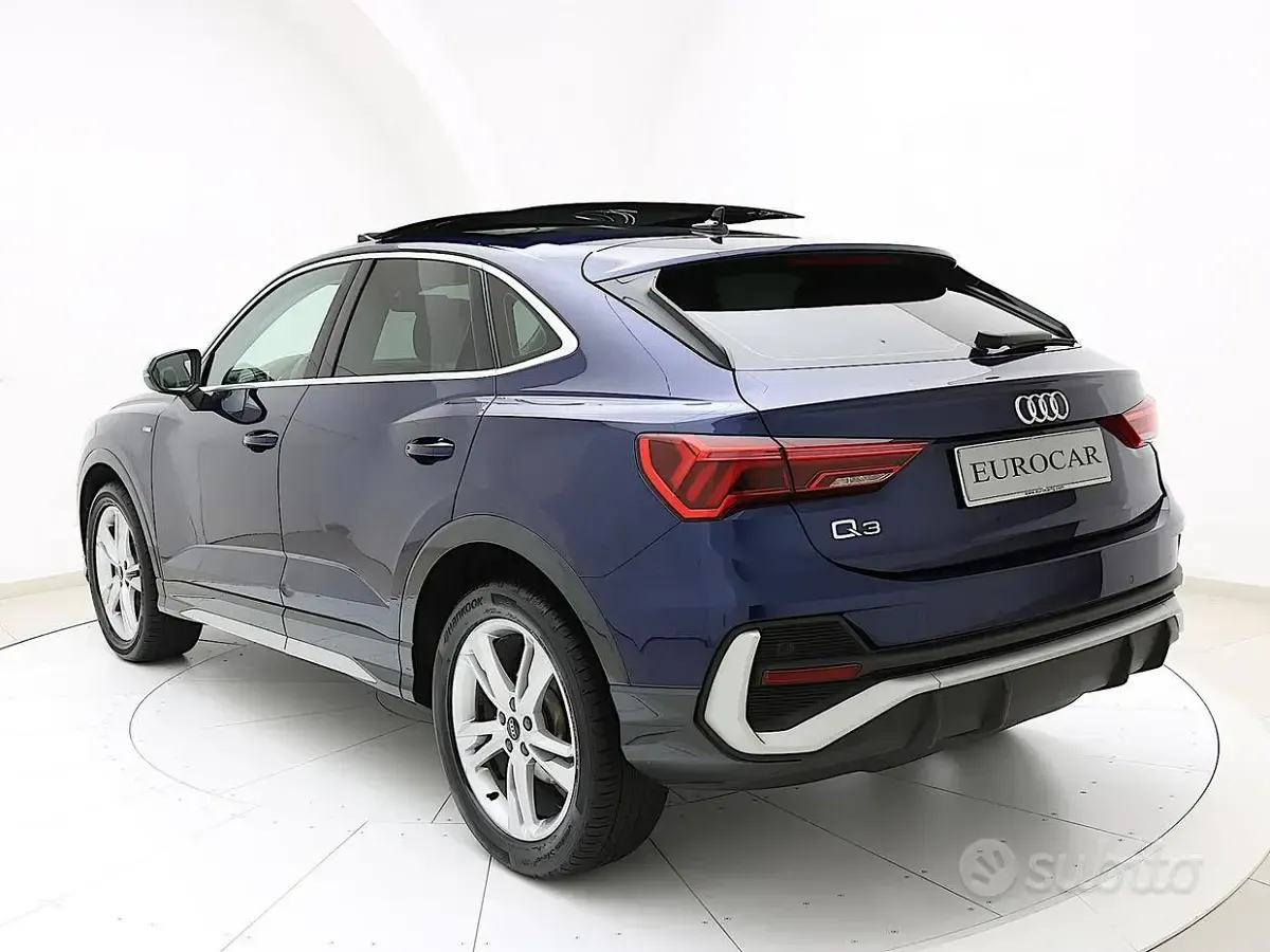 Usata Audi Q3 S-Line 150 CV (110 kW) 2021 Nero SUV