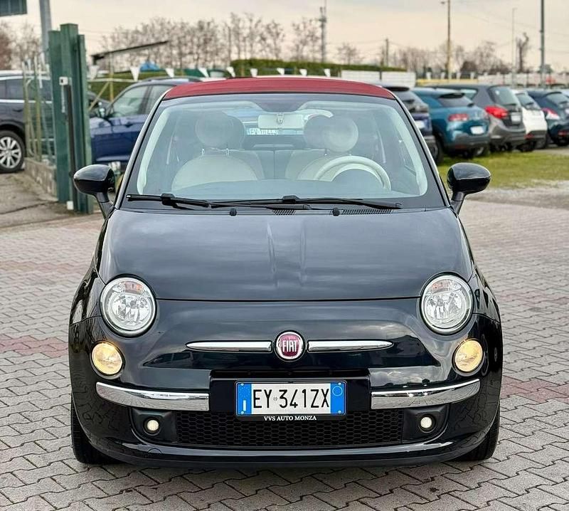 Usata Fiat 500 Lounge 69 CV (50 kW) 2015 Nero Utilitaria