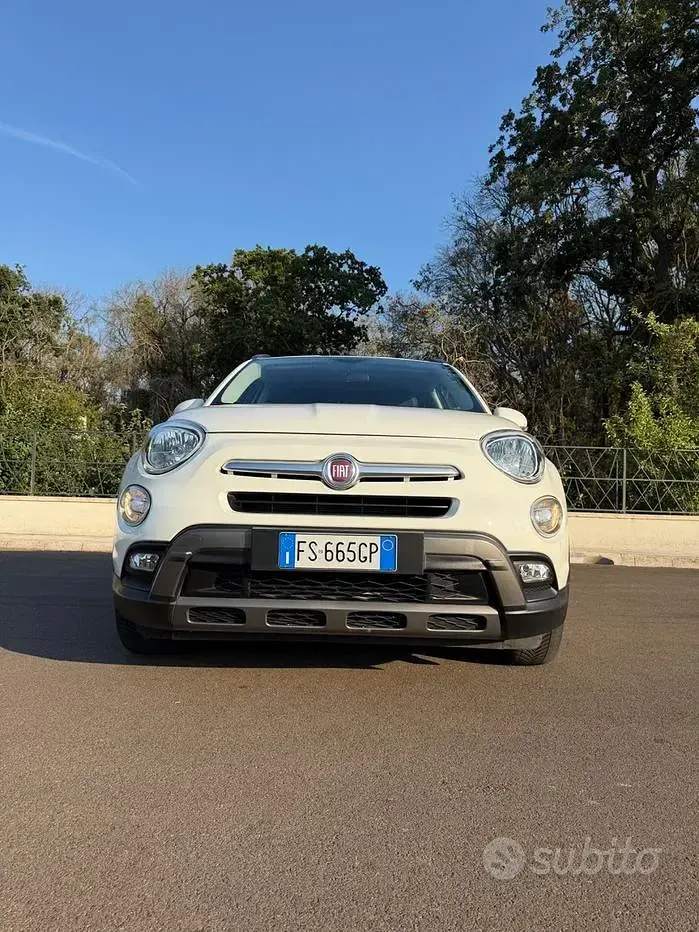 Usata Fiat 500X Cross 120 CV (88 kW) 2018 Bianco SUV