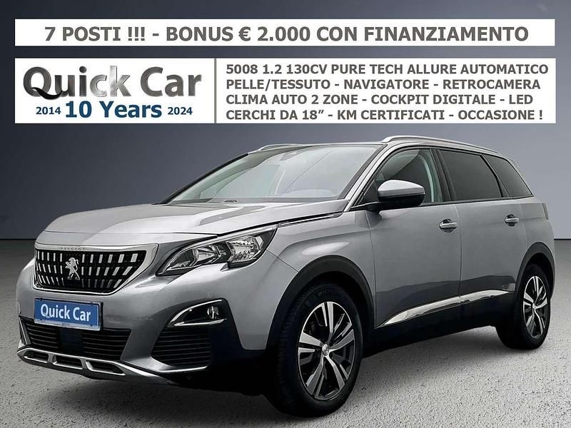 Usata Peugeot 5008 Allure 131 CV (96 kW) 2020 Grigio SUV