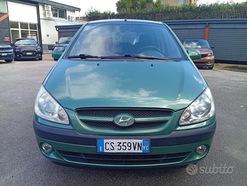 Usata Hyundai Getz 2007 Verde Utilitaria