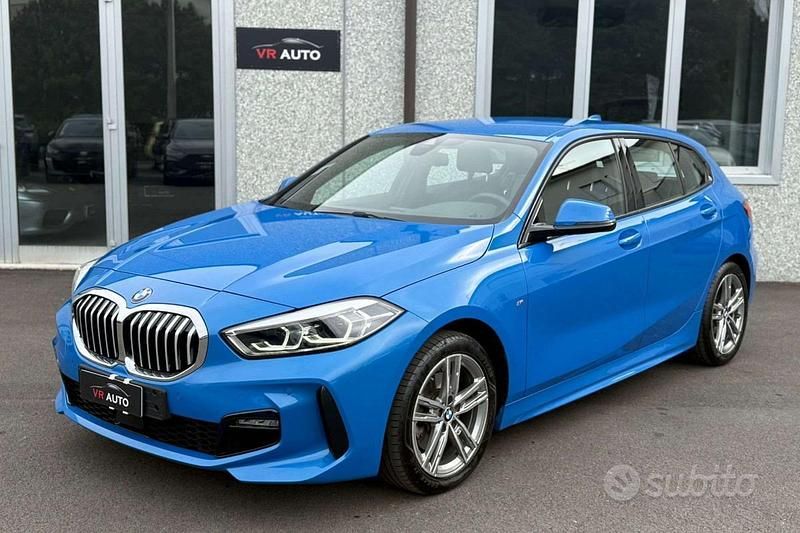 Usata BMW 118 M Sport 136 CV (100 kW) 2022 Blu misano Utilitaria