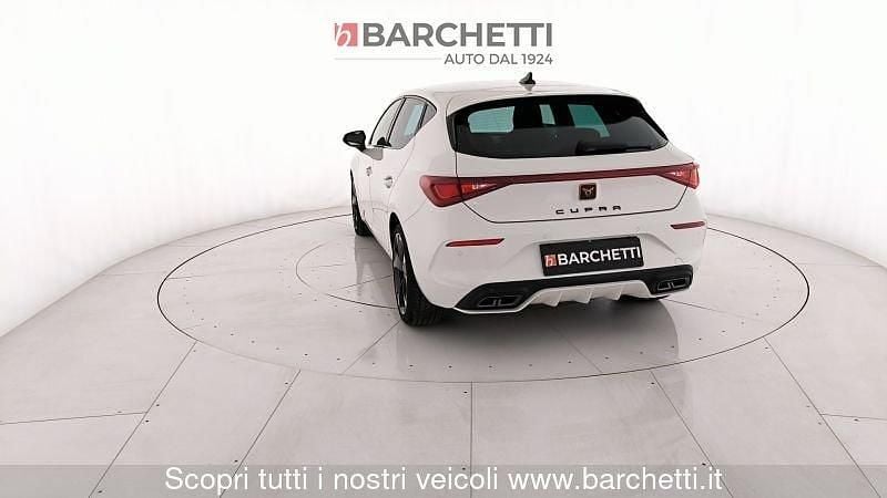 Usata Cupra Leon 150 CV (110 kW) 2024 Bianco Utilitaria