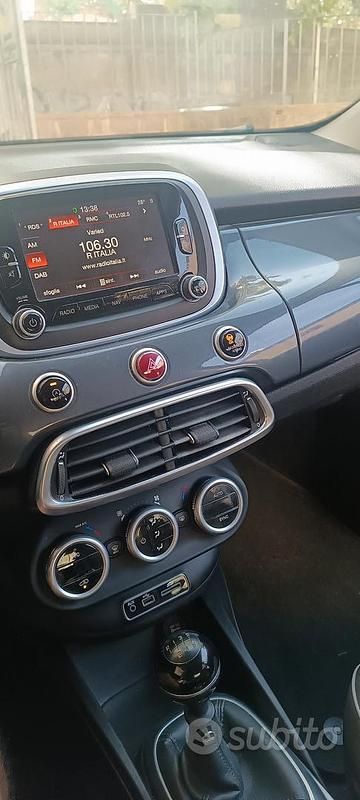 Usata Fiat 500X Lounge 120 CV (88 kW) 2016 Grigio SUV