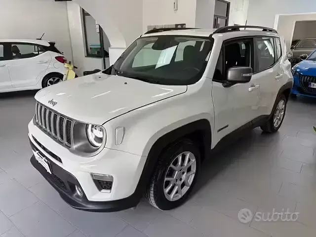 Begagnad Jeep Renegade Limited 131 HK (96 kW) 2022 Vit SUV