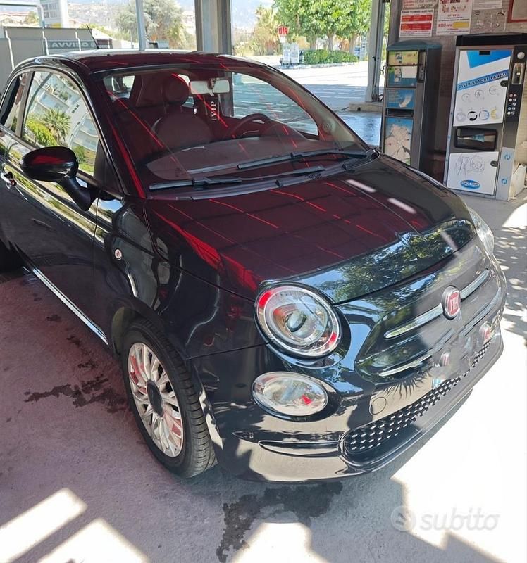 Usata Fiat 500 2013 Nero Utilitaria