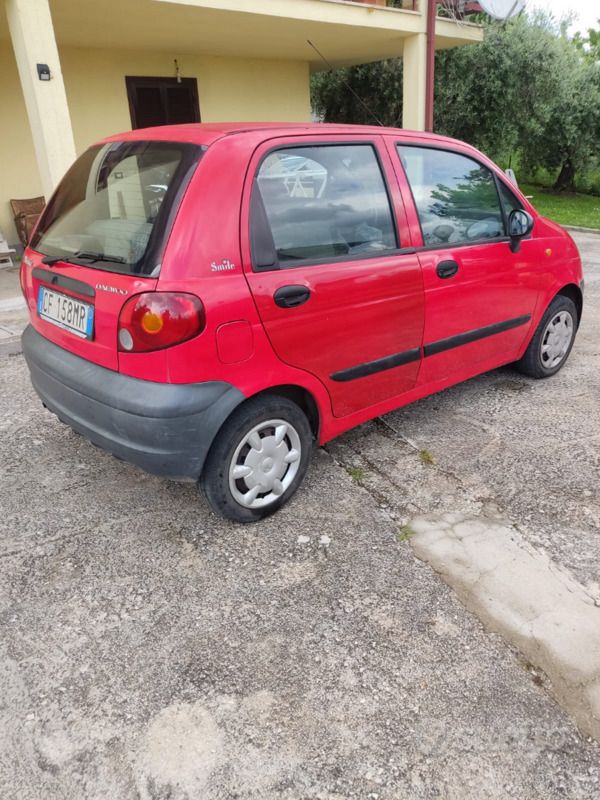 Usata Chevrolet Matiz 2003 Rosso Utilitaria