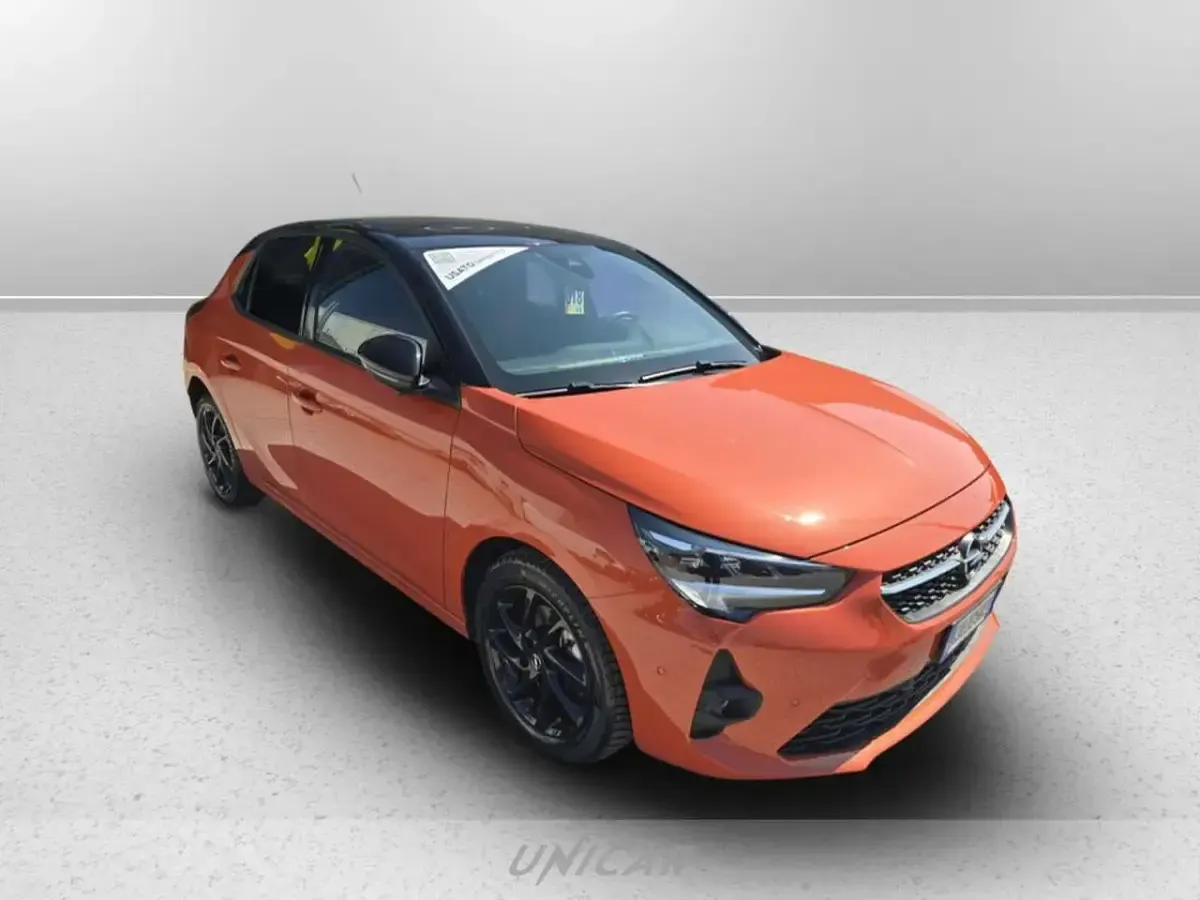 Usata Opel Corsa GS Line 101 CV (74 kW) 2022 Arancione Utilitaria