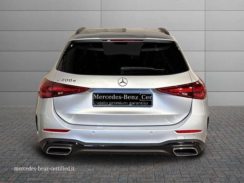 Usata Mercedes C200 Advanced 163 CV (119 kW) 2024 Argento hightech Station wagon
