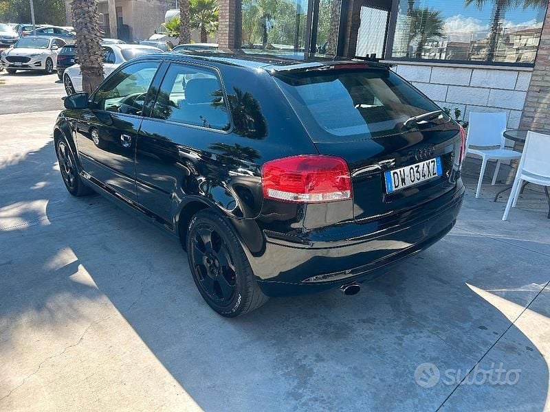 Usata Audi A3 Ambiente 143 CV (105 kW) 2006 Nero Utilitaria