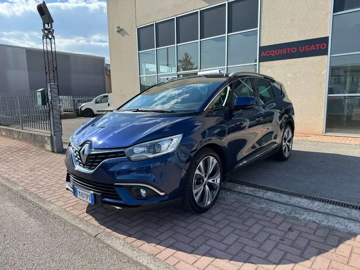 Usata Renault Grand Scénic IV Intens 131 CV (96 kW) 2017 Blu/azzurro Monovolume
