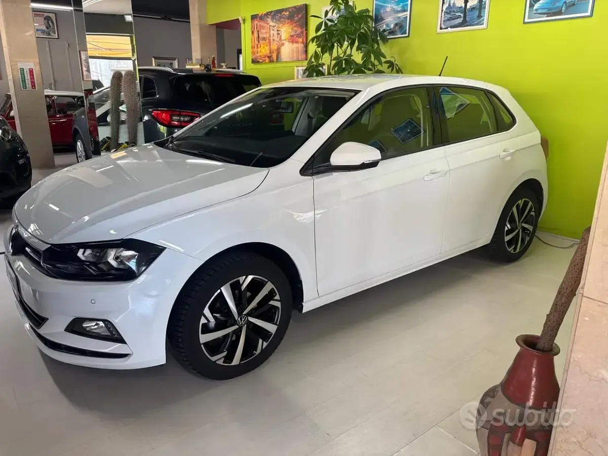 Usata VW Polo Highline 95 CV (69 kW) 2021 Bianco Utilitaria
