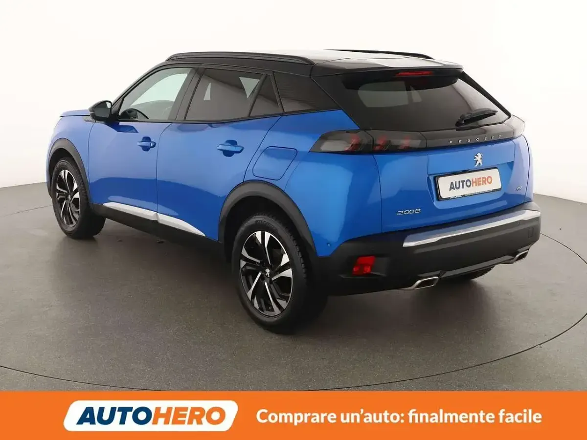 Usata Peugeot 2008 GT-line 131 CV (96 kW) 2021 Blu/azzurro SUV