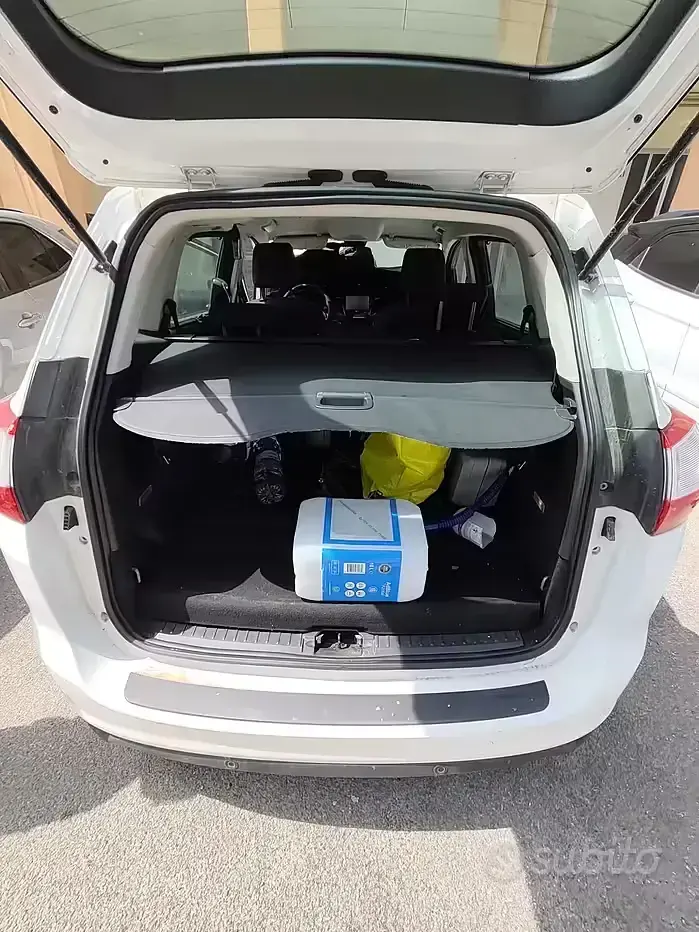 Usata Ford Grand C-Max 95 CV (69 kW) 2016 Bianco Monovolume