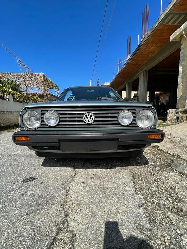 Begagnad VW Golf II GTD 69 HK (50 kW) 1988 Grön Halvkombi