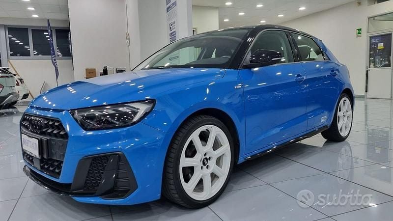 Usata Audi A1 S-Line 116 CV (85 kW) 2019 Blu SUV