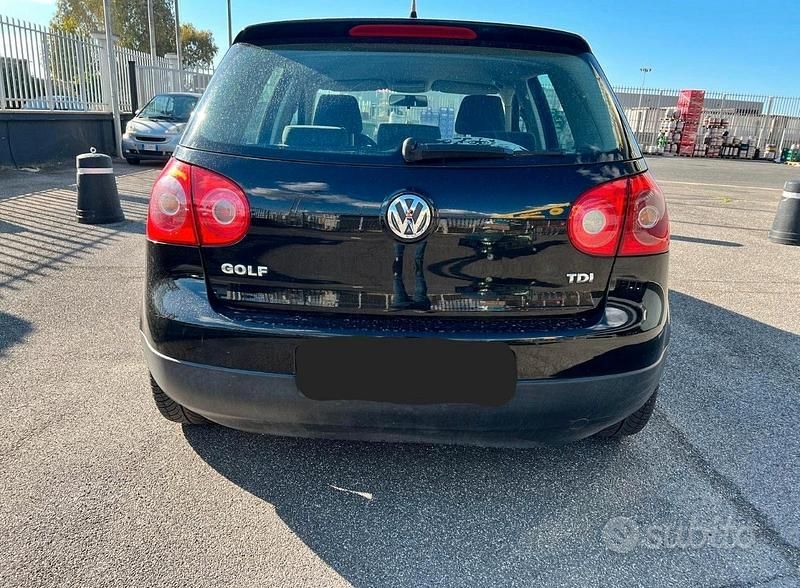 Usata VW Golf VI 2009 Nero Utilitaria