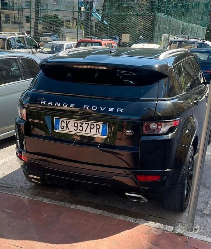 Usata Land Rover Range Rover evoque 2013 Nero Berlina