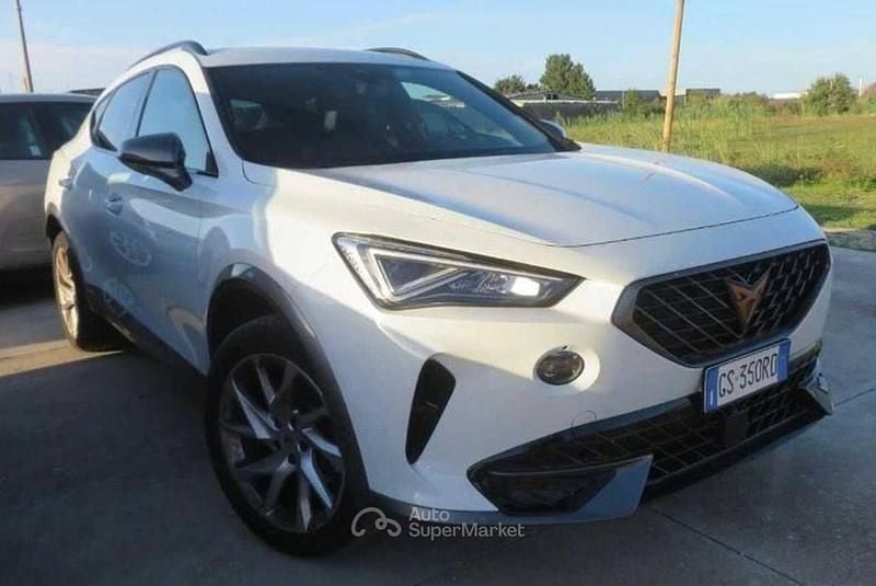 Usata Cupra Formentor 150 CV (110 kW) 2024 Bianco / metallizzato SUV