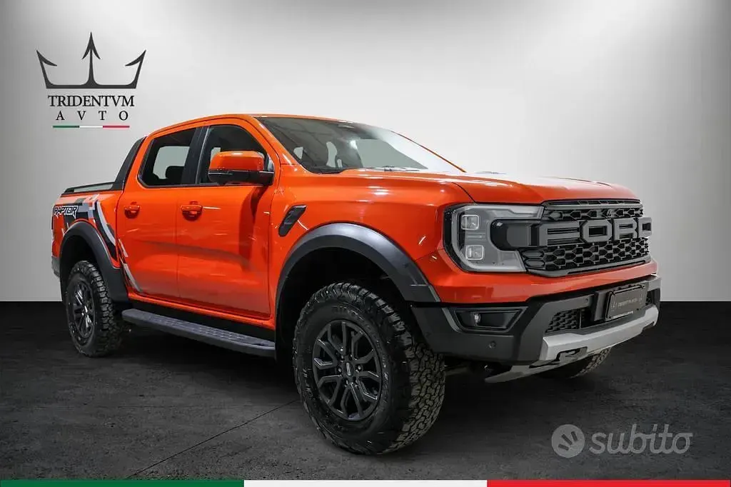 Usata Ford Ranger Raptor 292 CV (214 kW) 2023 Giallo Pick-up