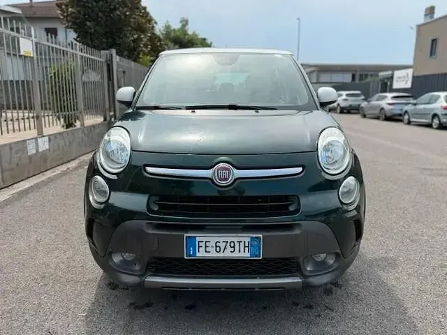Usata Fiat 500L Trekking 95 CV (69 kW) 2016 Verde Monovolume