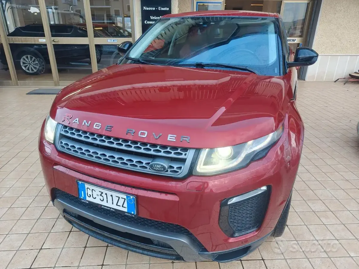 Usata Land Rover Range Rover evoque HSE 179 CV (131 kW) 2015 Rosso Station wagon