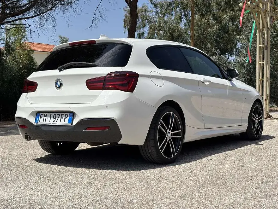 Usata BMW 118 M Sport 150 CV (110 kW) 2017 Bianco Berlina