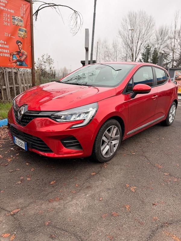 Usata Renault Clio V Zen 86 CV (63 kW) 2020 Rosso Berlina