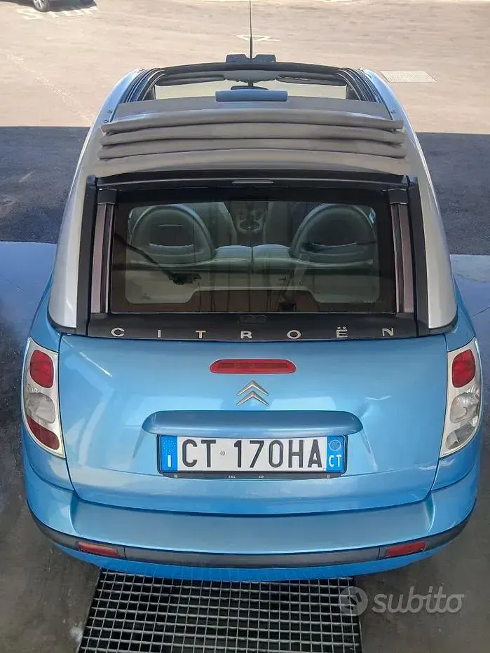 Usata Citroën C3 Pluriel 73 CV (53 kW) 2005 Bluazzurro Cabrio
