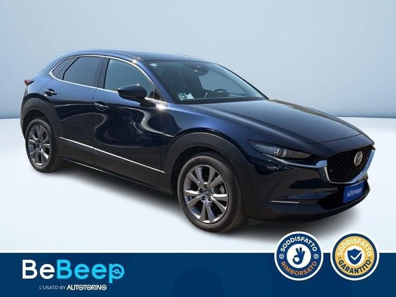Usata Mazda CX-30 Exceed 116 CV (85 kW) 2019 Blu metallizzato SUV