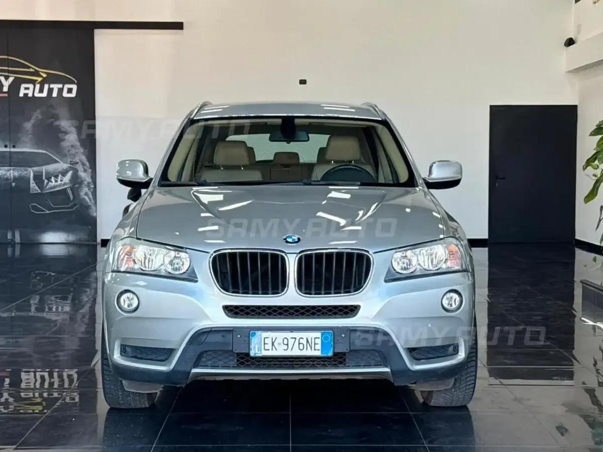 Usata BMW X3 184 CV (135 kW) 2012 Argento SUV