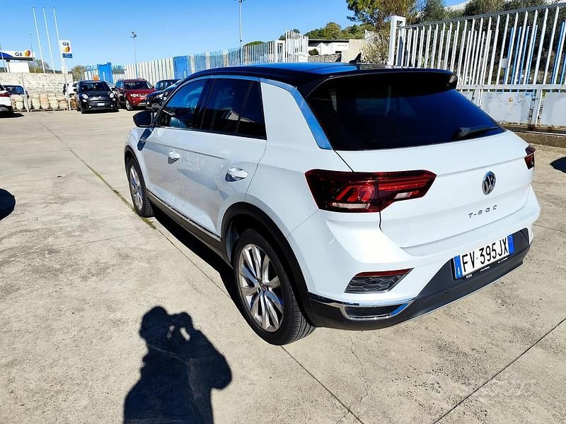 Usata VW T-Roc Advance 116 CV (85 kW) 2019 Bianco SUV