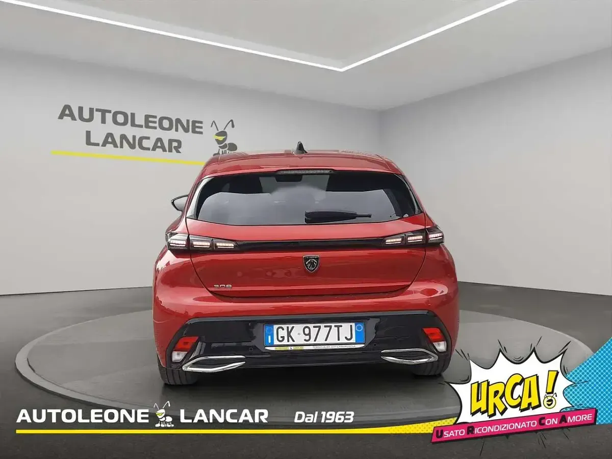Usata Peugeot 308 Allure 131 CV (96 kW) 2022 Rosso Berlina