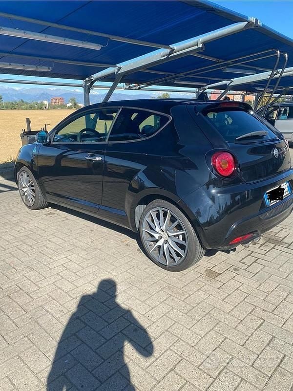 Usata Alfa Romeo MiTo Quadrifoglio 170 CV (125 kW) 2012 Nero Utilitaria