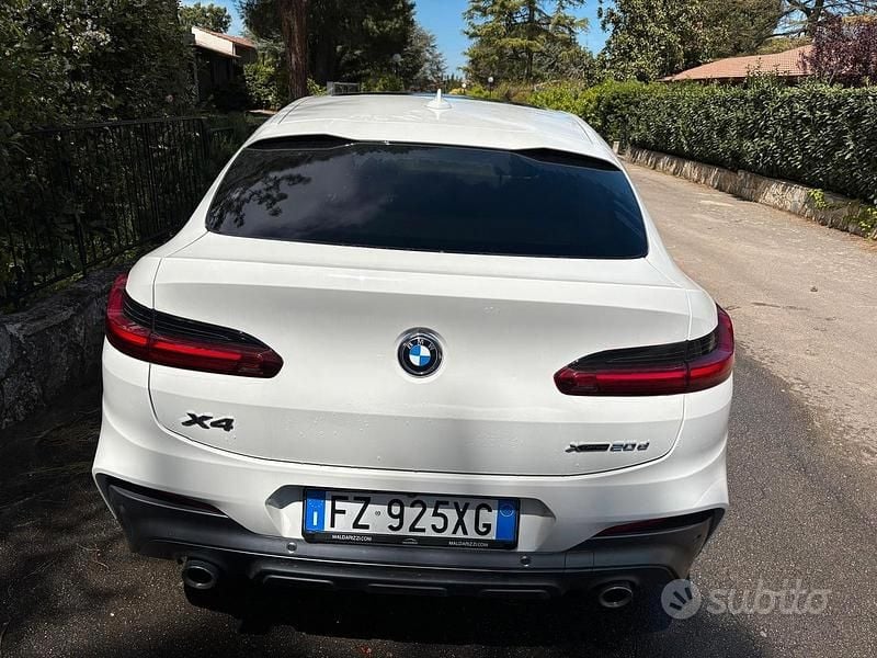 Usata BMW X4 M Sport 184 CV (135 kW) 2020 Bianco SUV