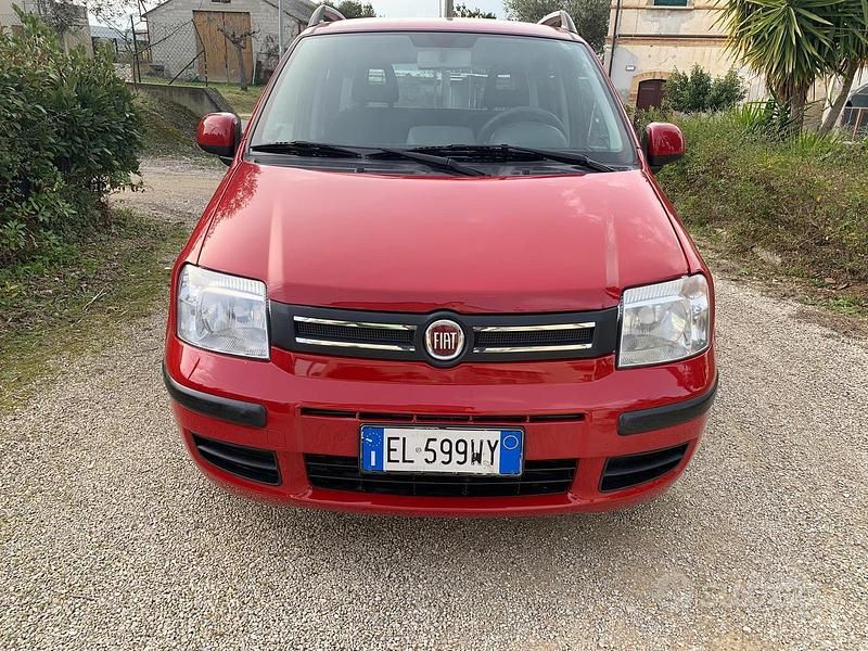Usata Fiat Panda 2012 Rosso Utilitaria