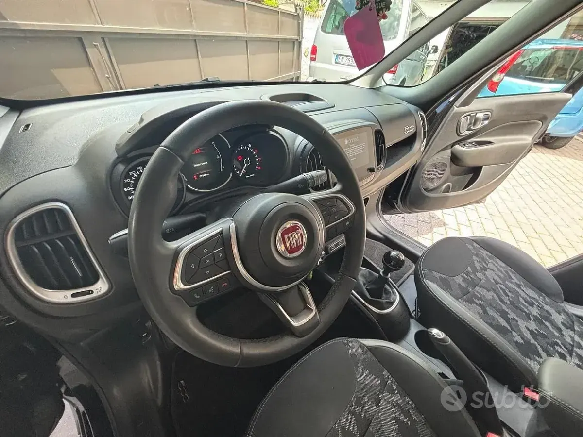 Usata Fiat 500L S 95 CV (69 kW) 2023 Nero Monovolume